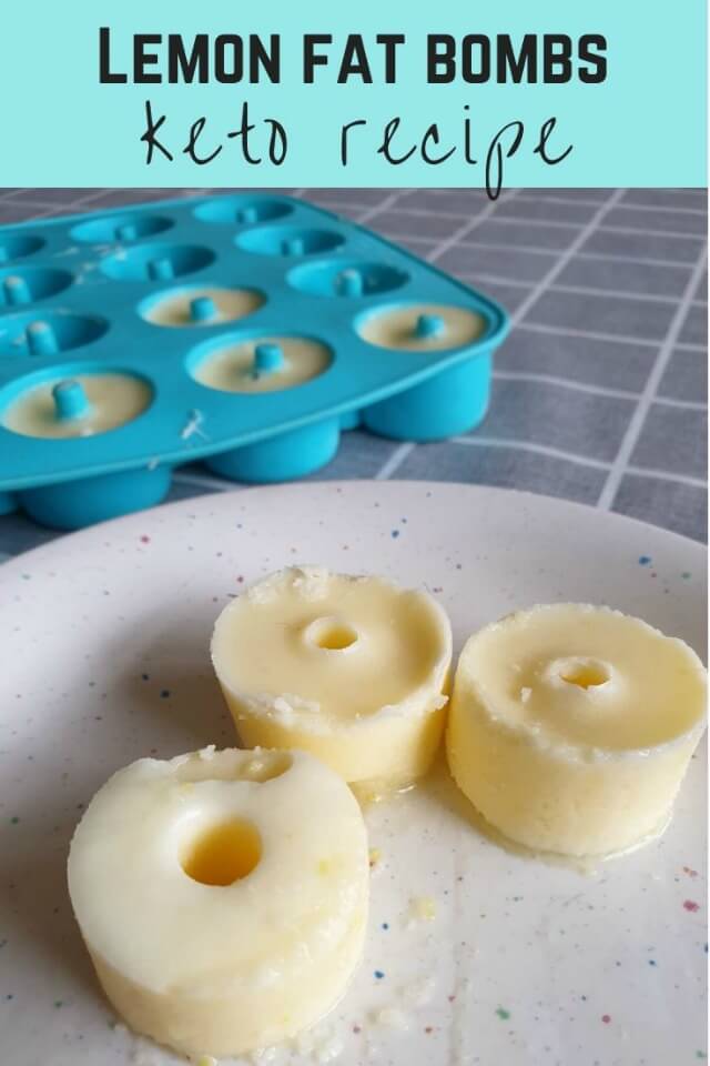 keto lemon fat bombs