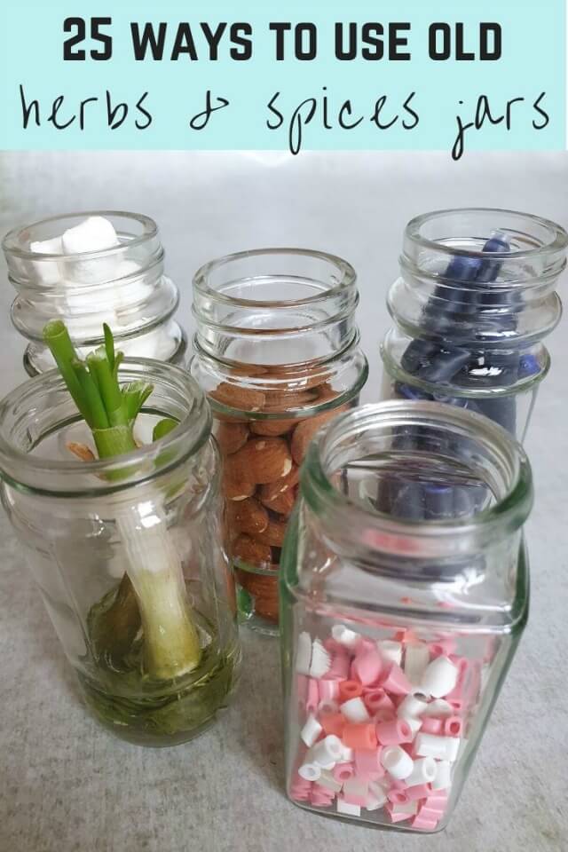 23 ways to use old herb and spice jars