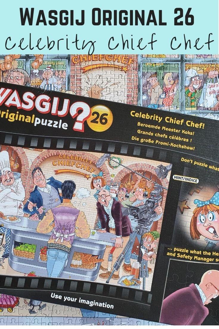 Wasgij original 26 Celebrity chief chef .