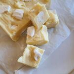 lemon meringue fudge chopped up