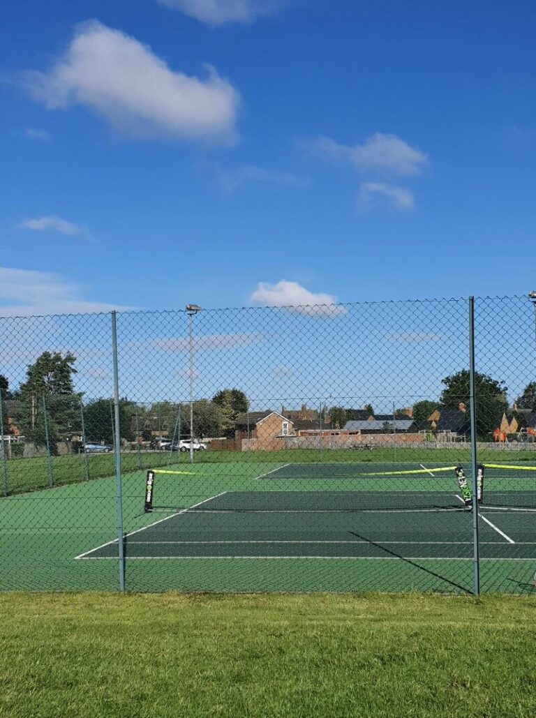 junior club tennis tournament at tenns courts