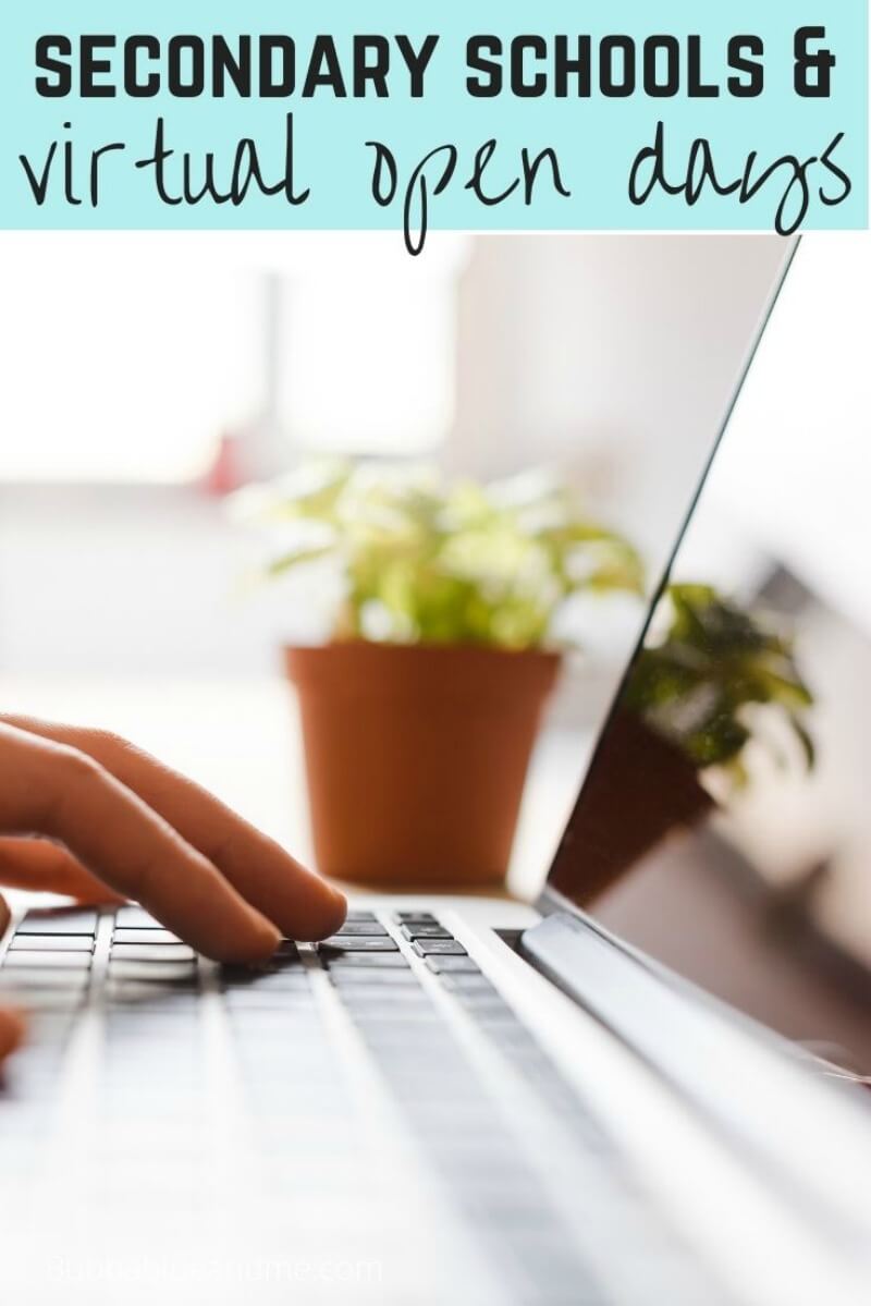 Secondary school virtual open days