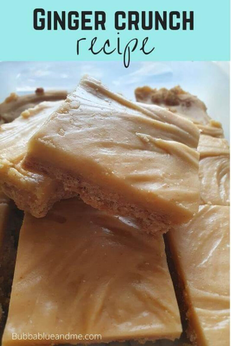 Ginger crunch recipe for a gentle spicy treat