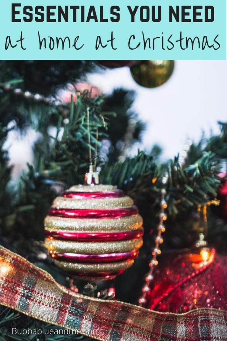 Essentials you need at home at Christmas