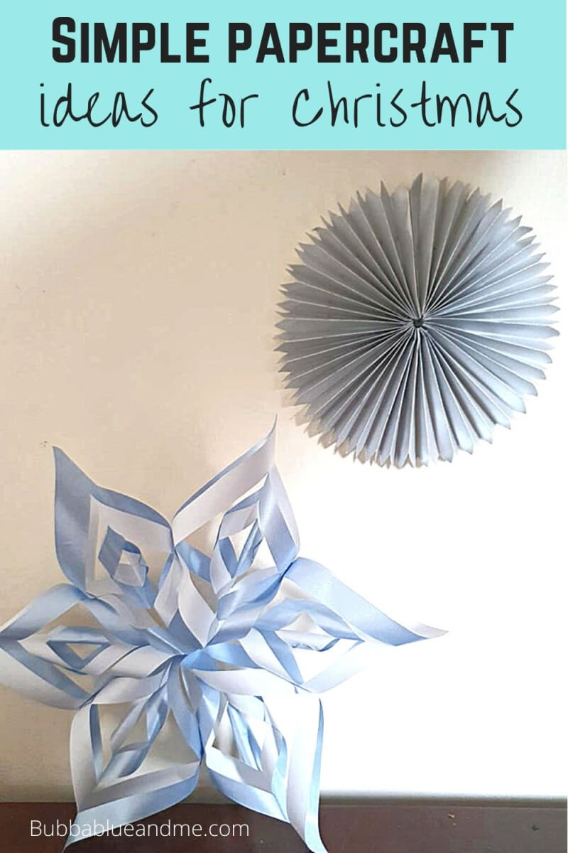 Papercraft Christmas decoration ideas