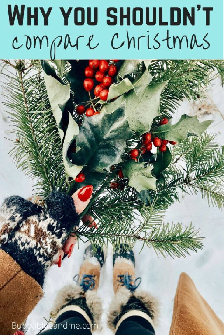 Why you shouldn't compare christmases
