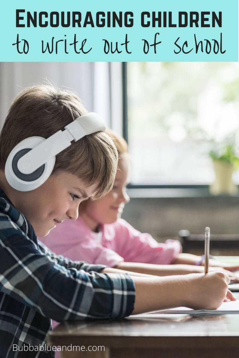 encouraging children to write for fun
