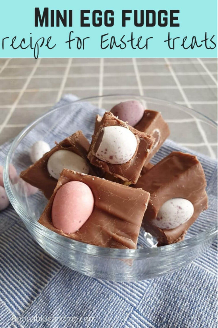Mini eggs fudge easter treats recipe