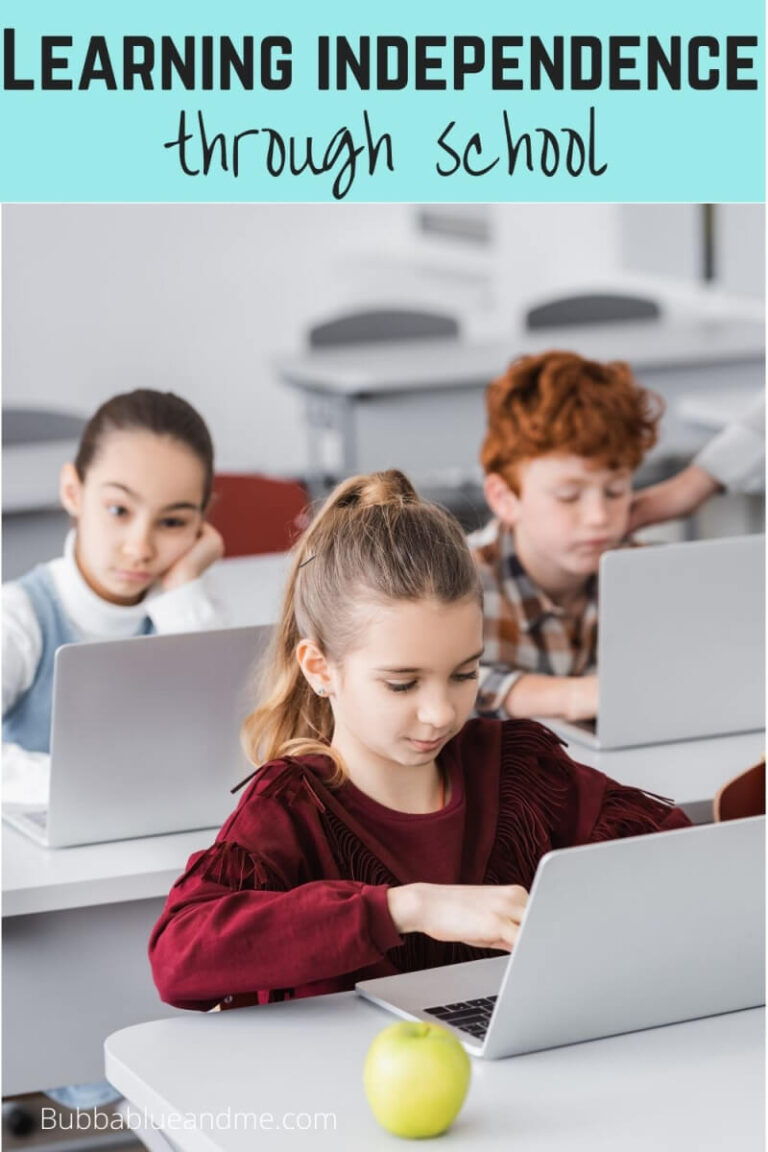 learning independence through school