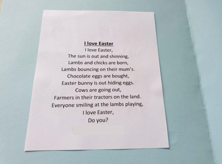 I love Easter poem (1)