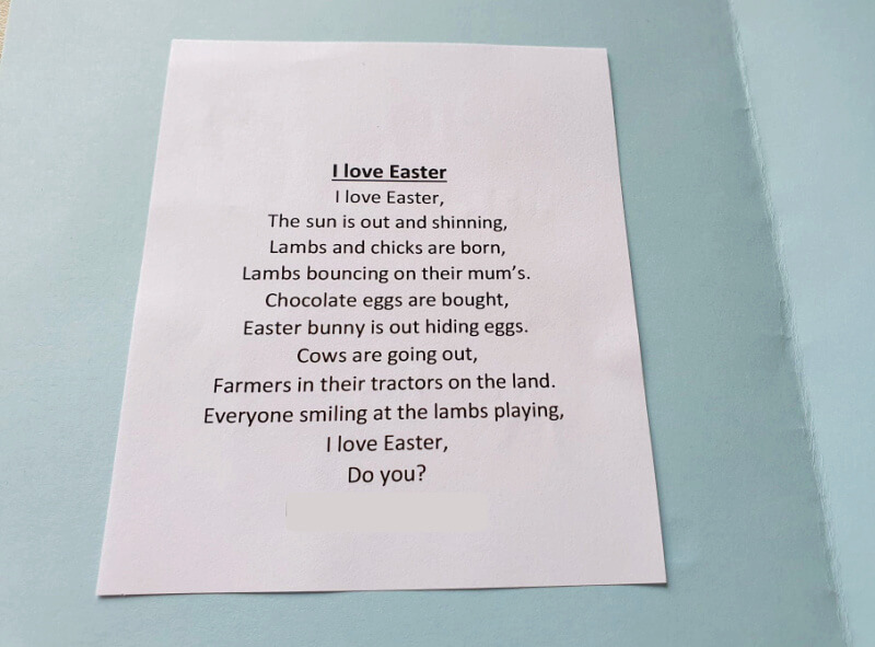 I love Easter poem (1)