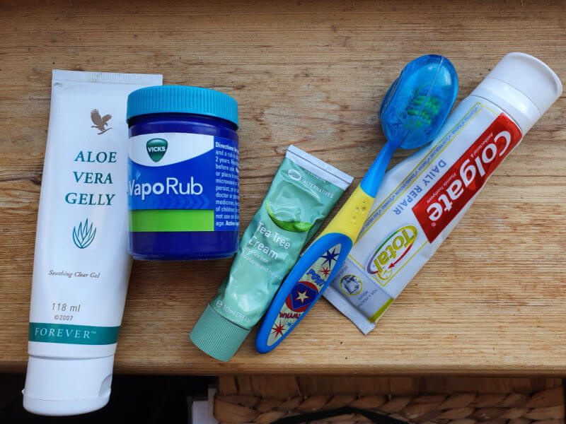 medical preparation for camping out