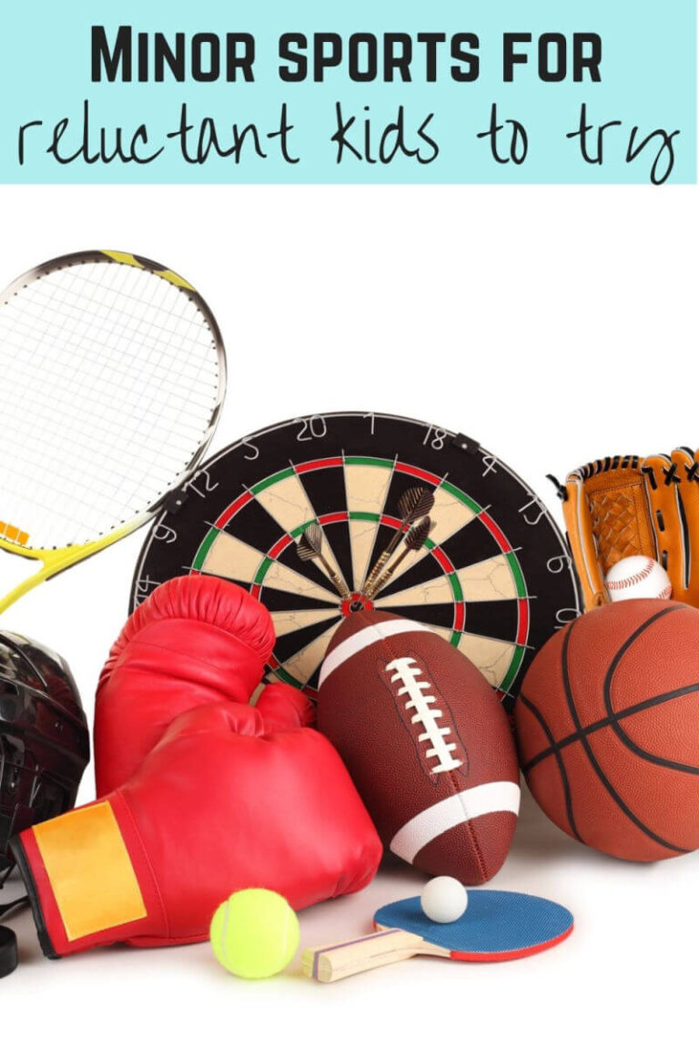 Minor sports ideas for reluctant kids to try