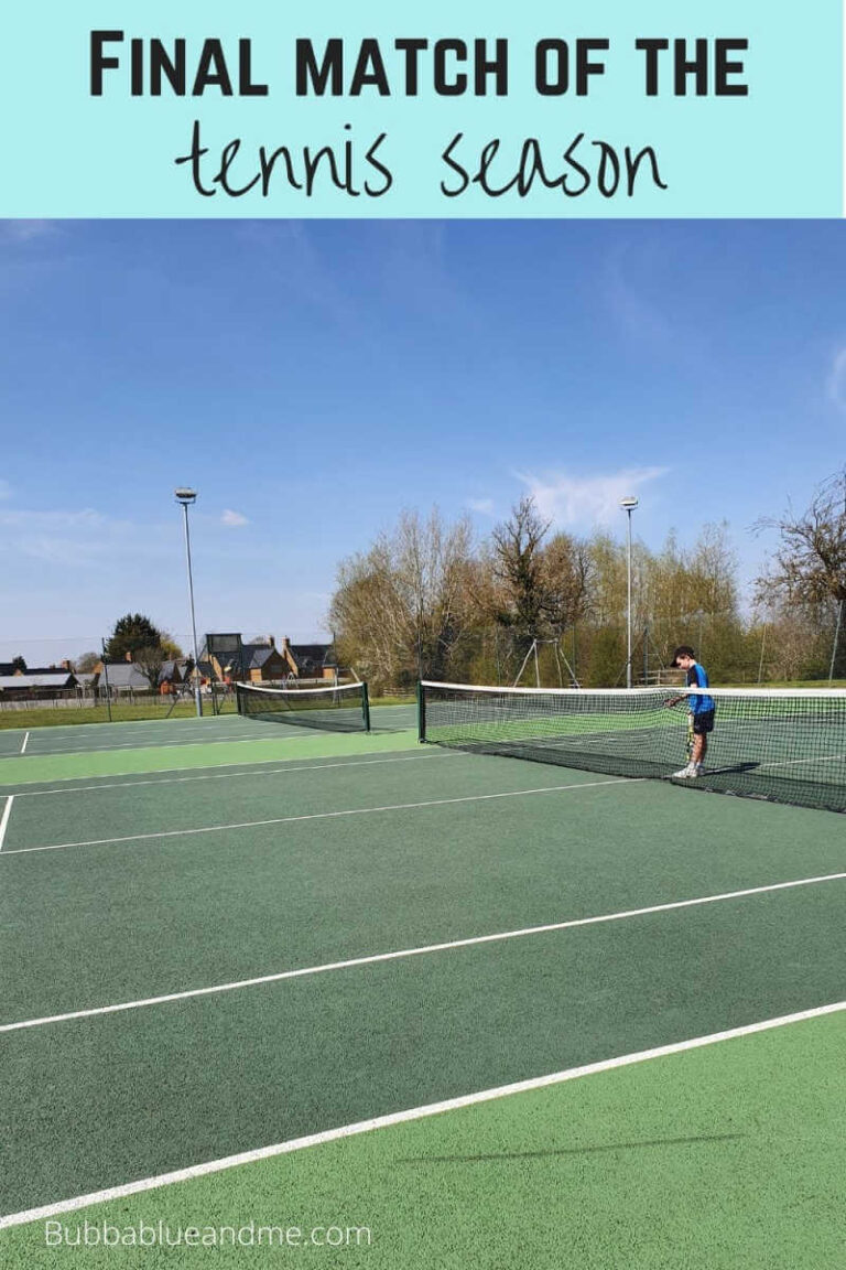 last match of the tennis season