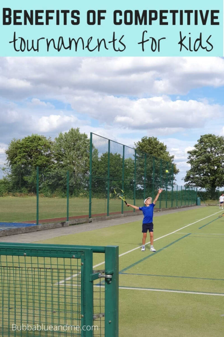 benefits of tennis tournaments for children