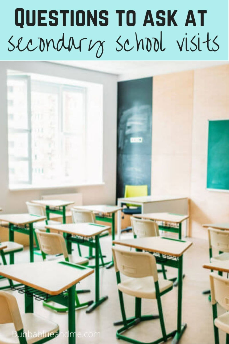 questions to ask at secondary school visits