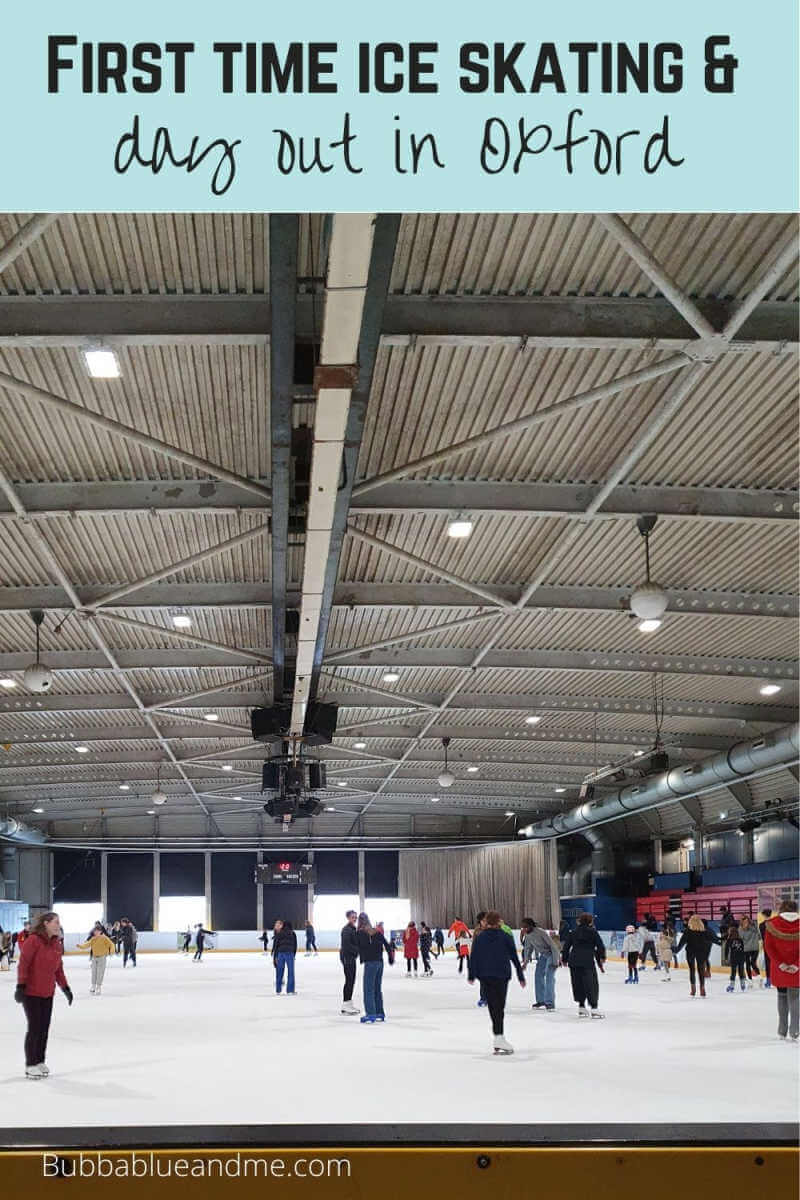 1st time ice skating and day out in oxford