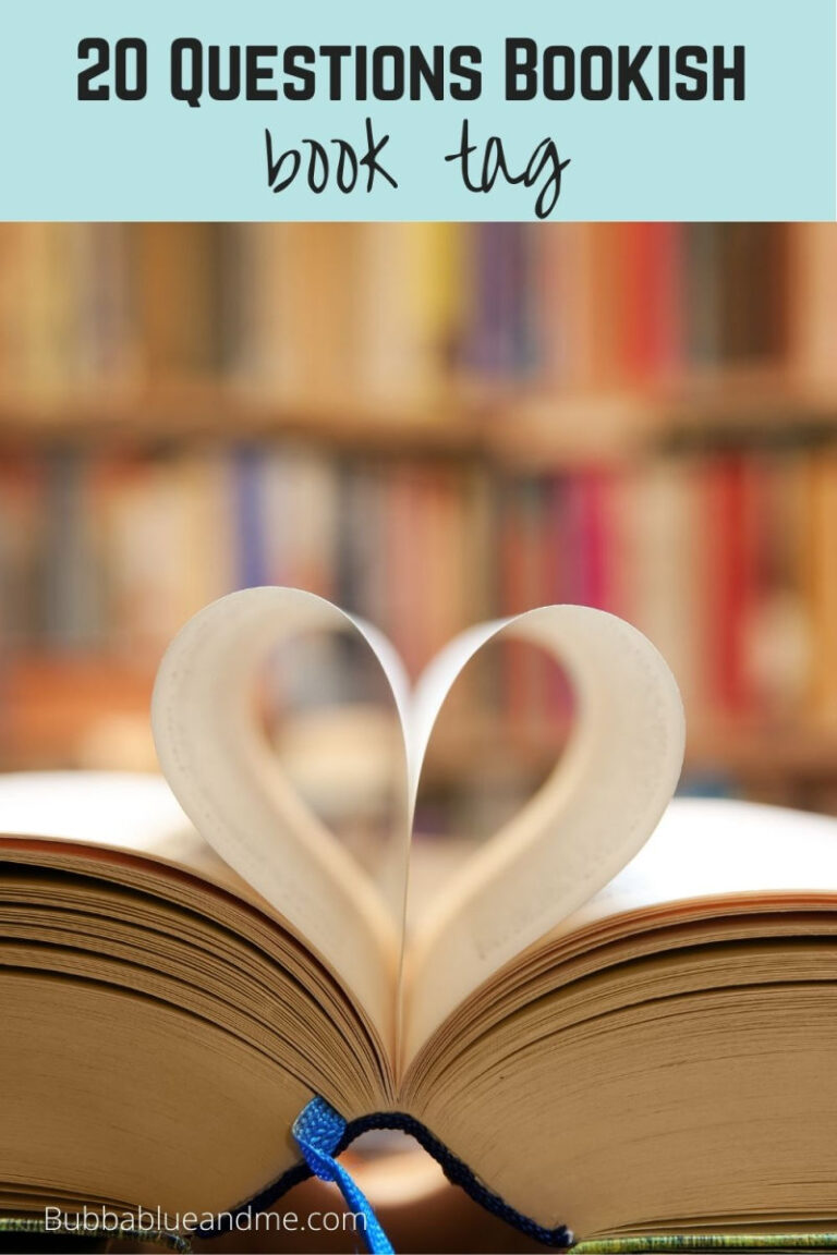 20 questions bookish book tag
