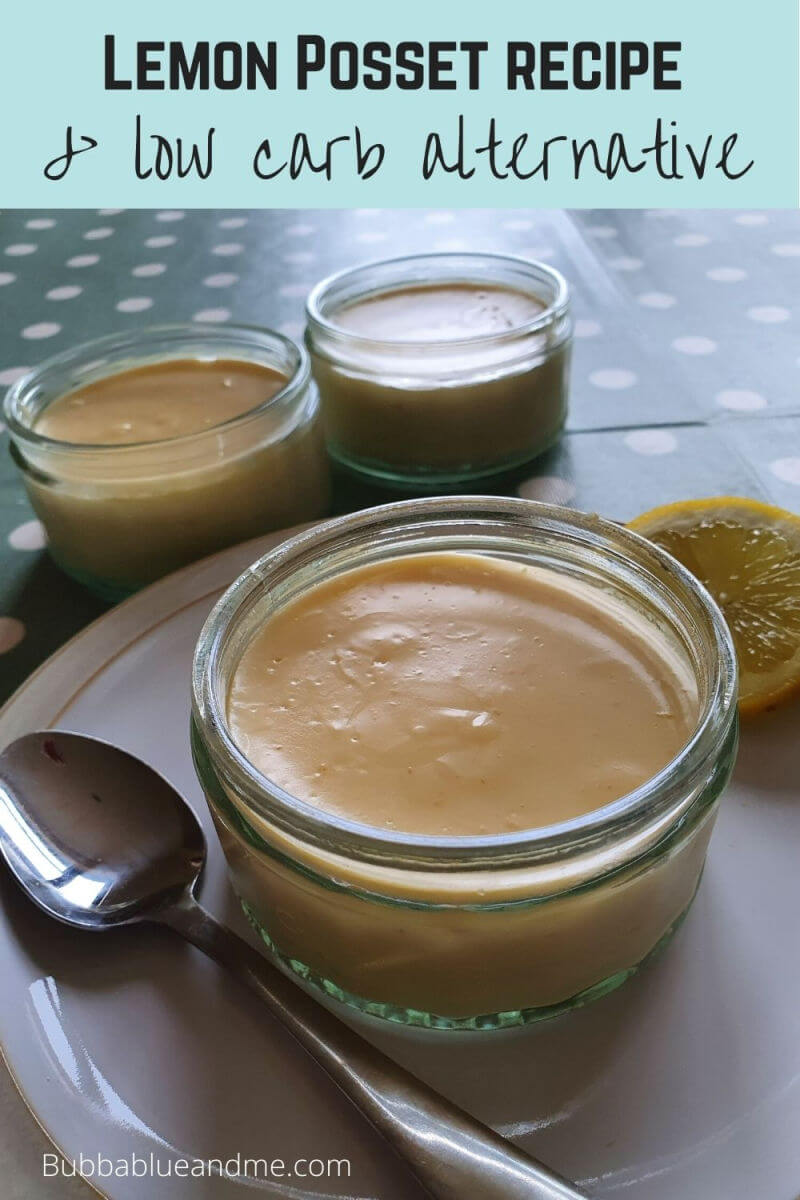 lemon posset and keto alternative recipe