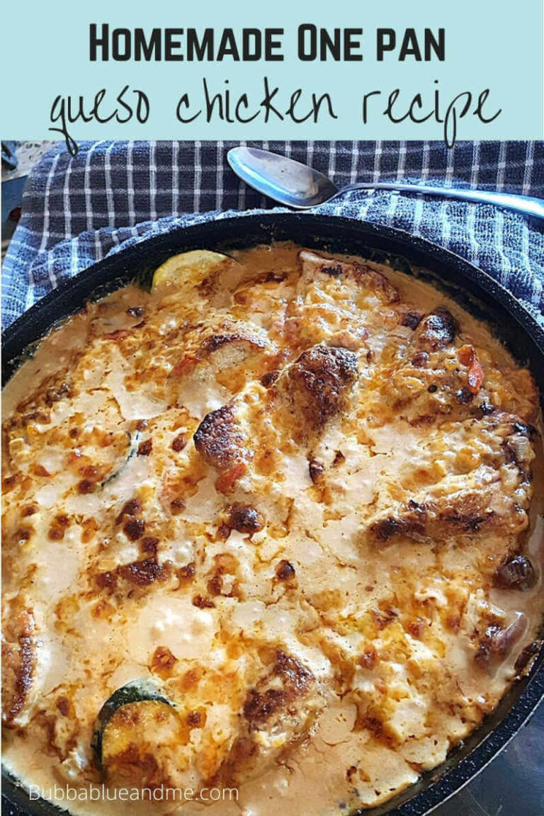 homemade queso chicken recipe