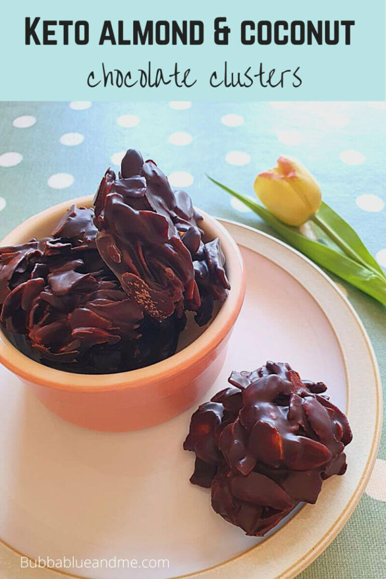 keto chocolate coconut & almond clusters recipe
