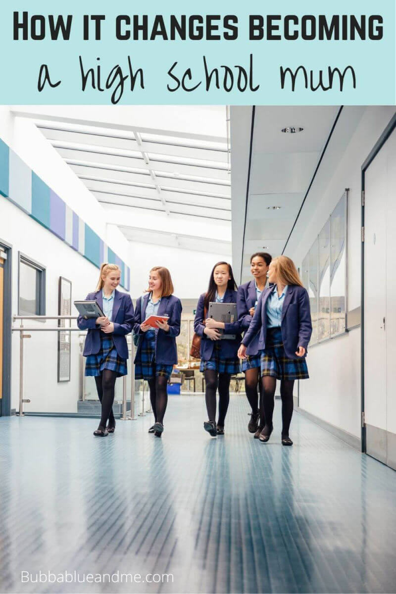 becoming a high school mum