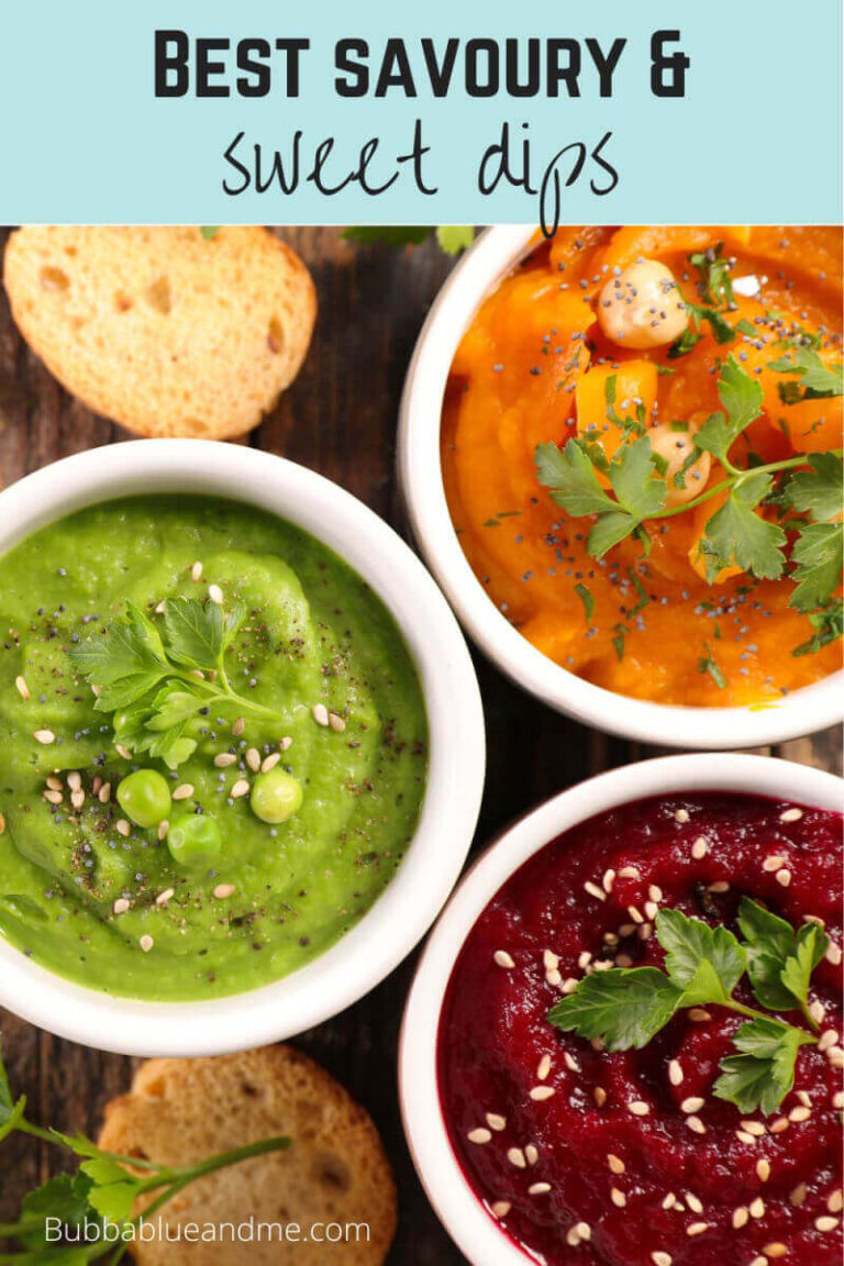 sweet and savoury dips