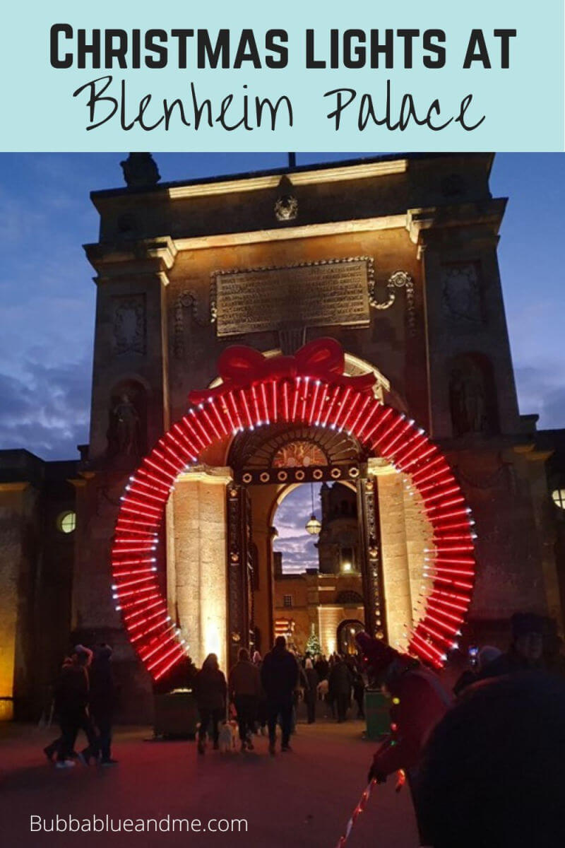 christmas light trail at blenheim