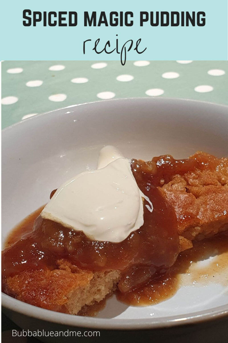 spiced festive magic pudding
