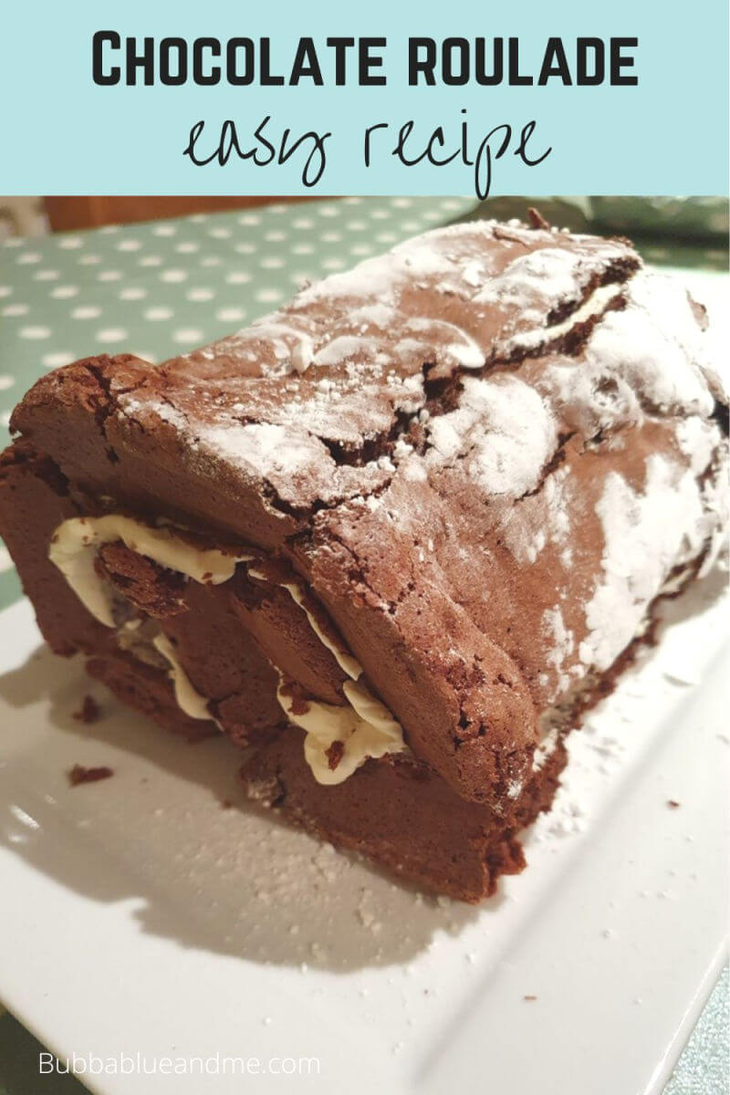 easy chocolate roulade recipe
