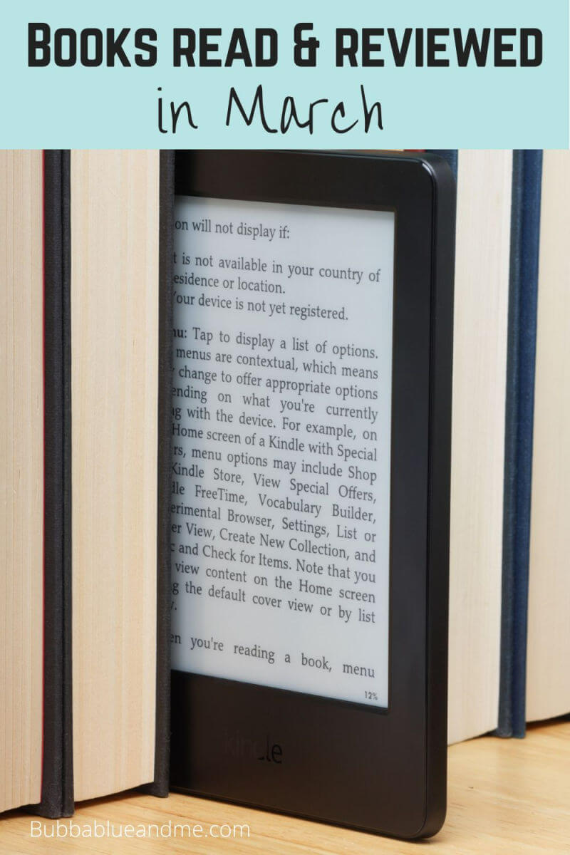 books read and reviewed march 2023