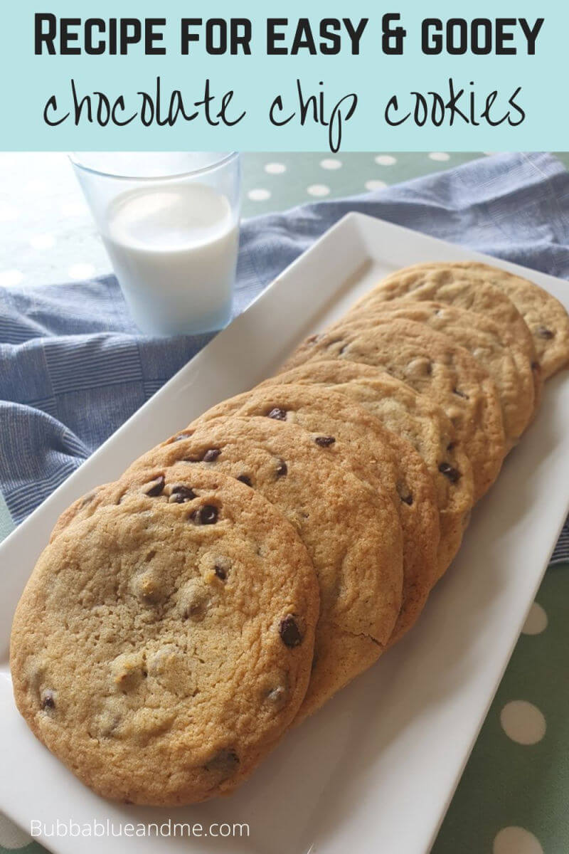 easy gooey chocolate chip cookies recipe