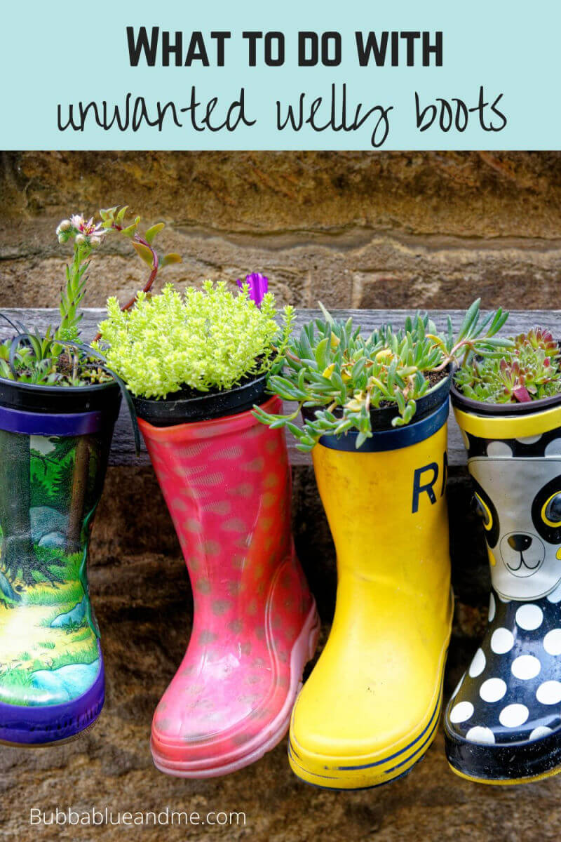 what to do with unwanted wellies