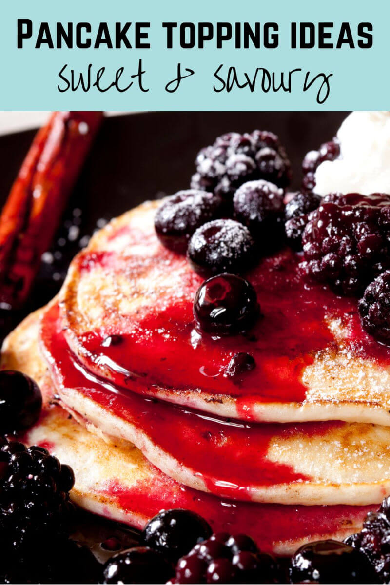 pancake toppings sweet and savoury