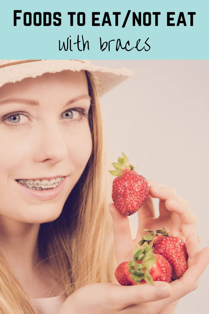foods to each or not eat with braces