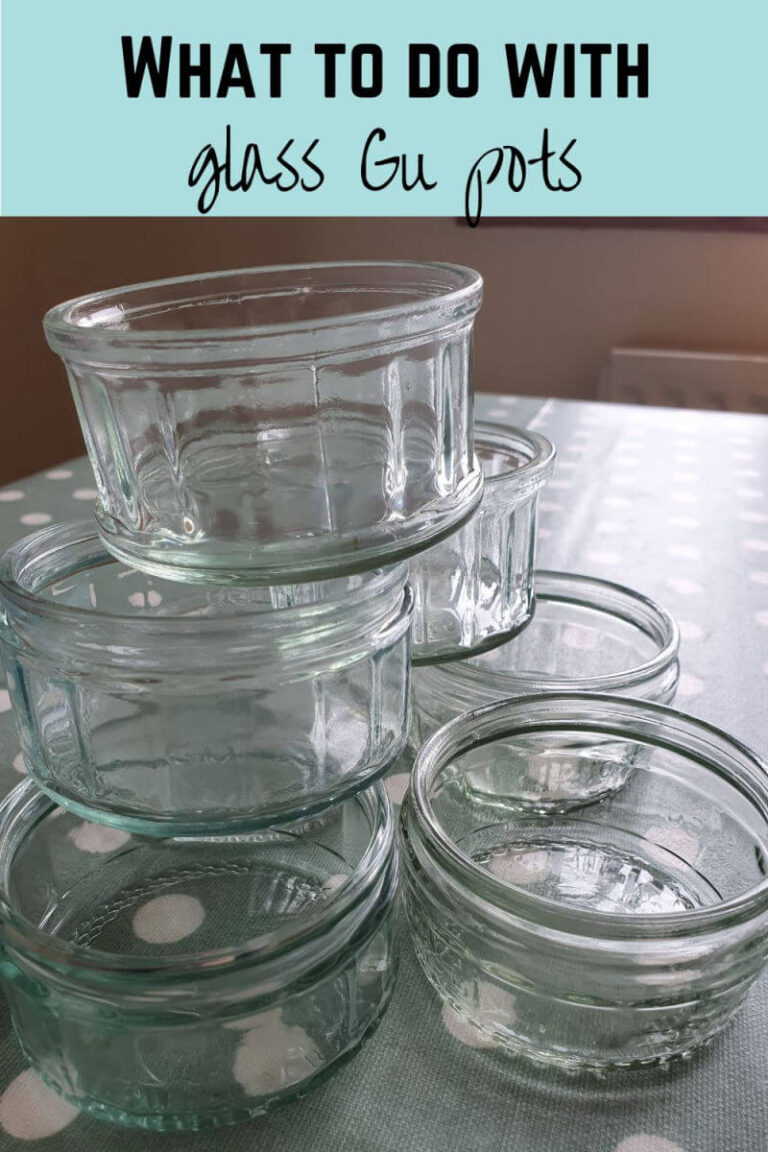 What to do with gu glass pots